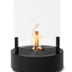 Foyer design T-Lite 3 ÉcoSmart Fire -Éthanol NOIR