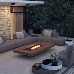 Gin 90 (Basse) Table cheminée EcoSmart Fire