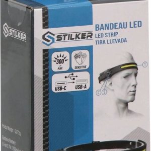 Lampe frontale LED ajustable 300 lumens