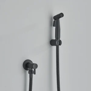 Douchette hygiénique bidet noir mat HYGIA